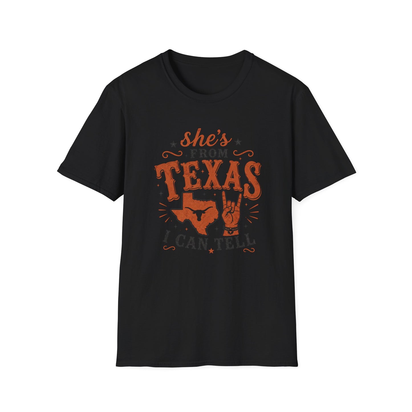 She’s From Texas-Longhorns Tee