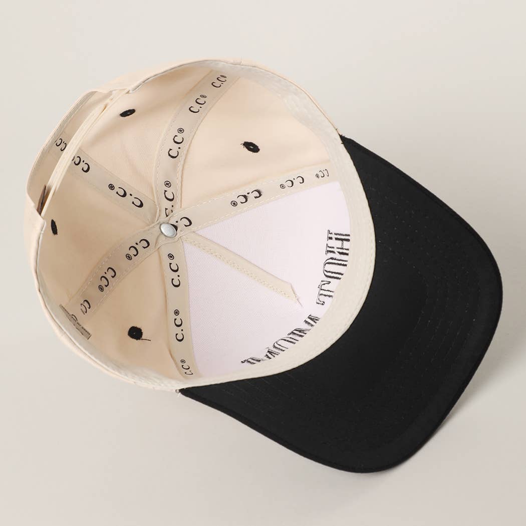 HOT MOM 3D Letter Embroidered Trucker Hat