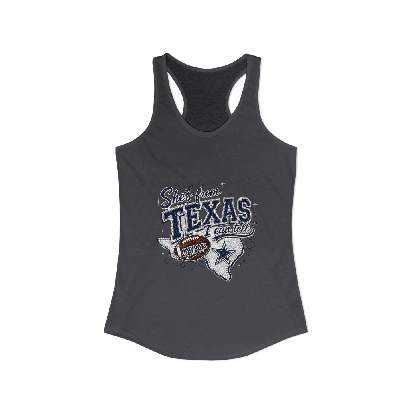 Women's She's From Texas Racerback Tank