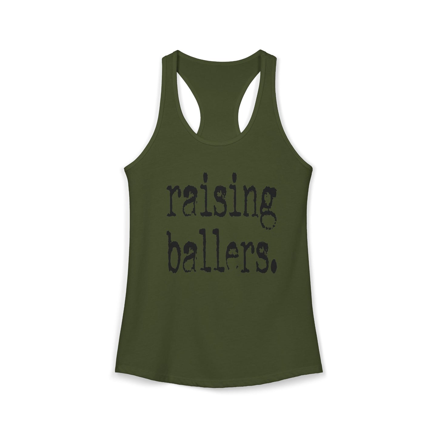 Raising Ballers Razor Back Tank