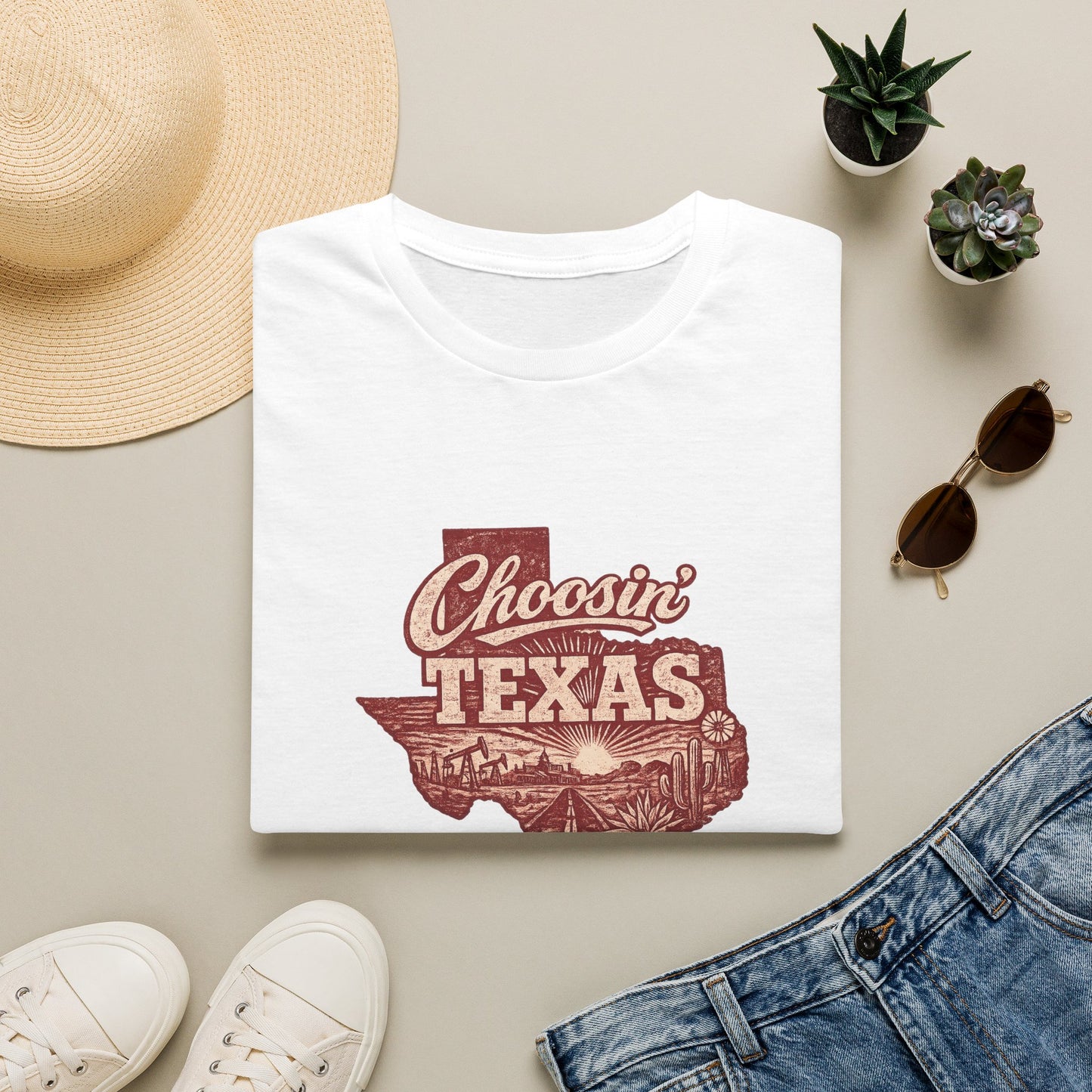 Choosin Texas Vintage Texas Tee