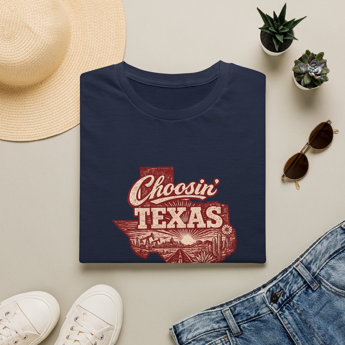 Choosin Texas Vintage Texas Tee