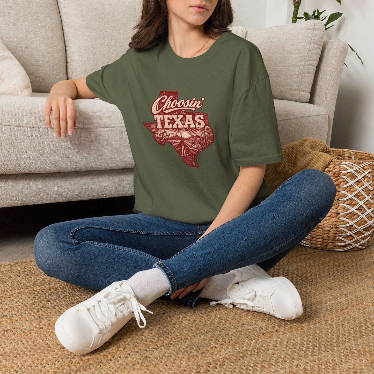 Choosin Texas Vintage Texas Tee
