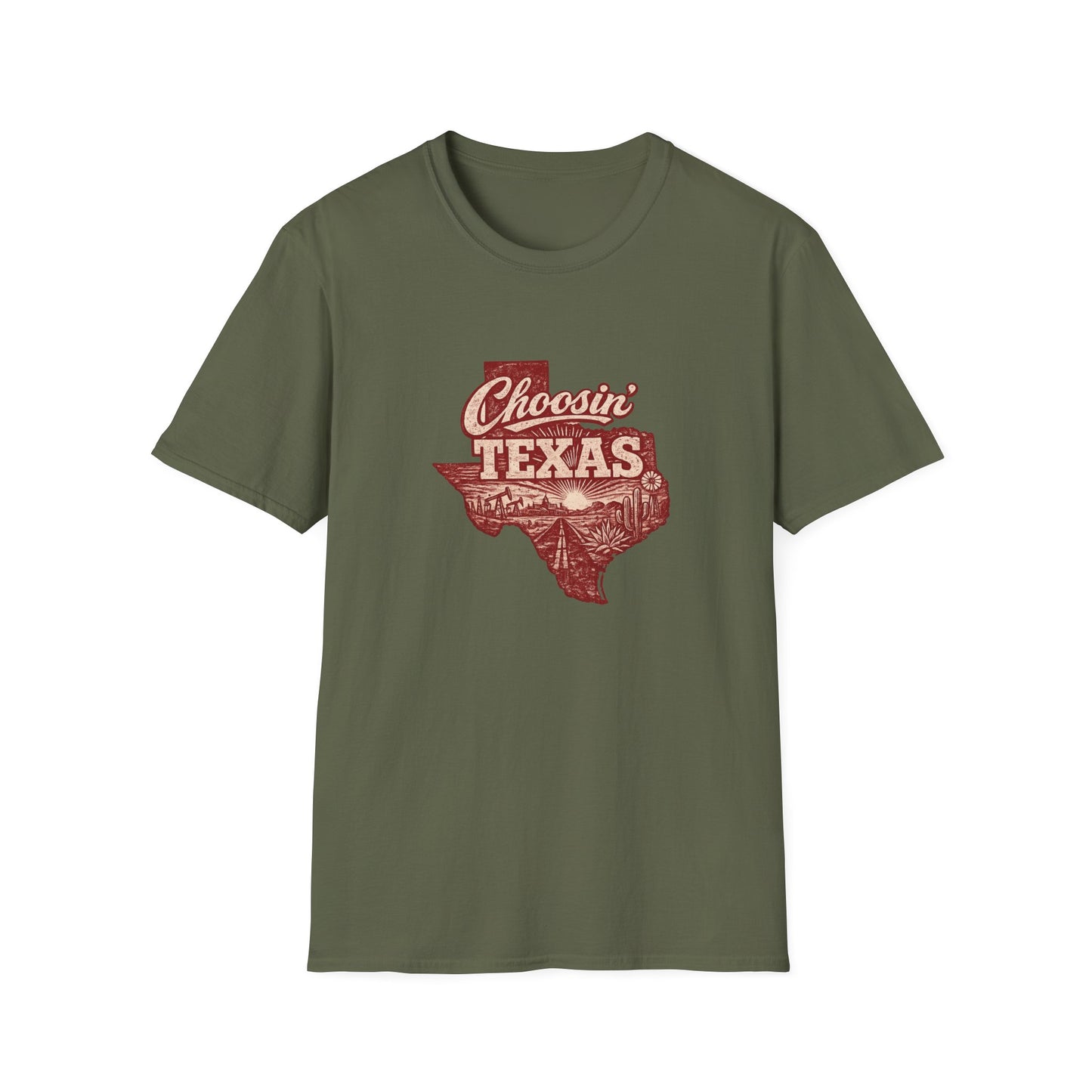 Choosin Texas Vintage Texas Tee