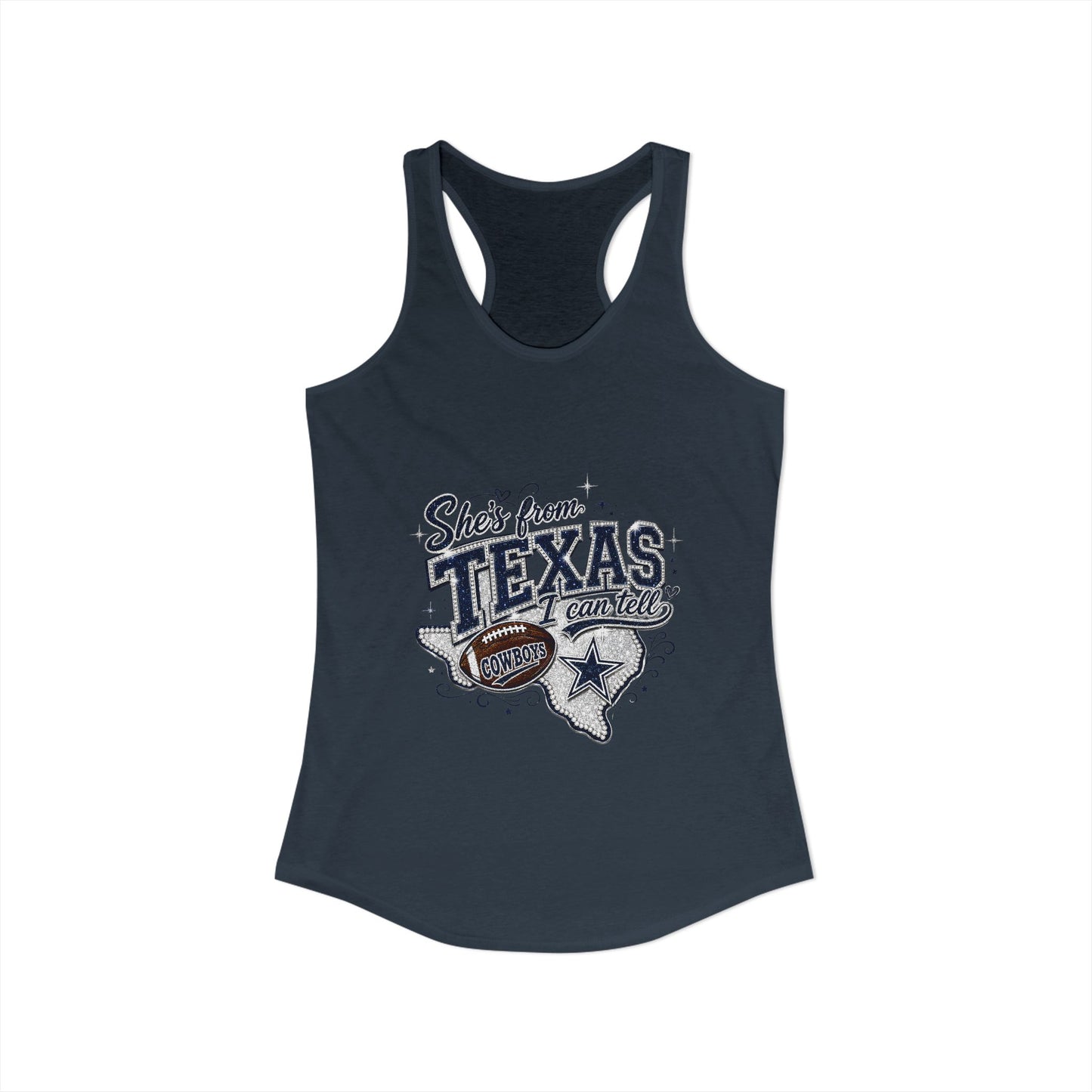 Women's She's From Texas Racerback Tank