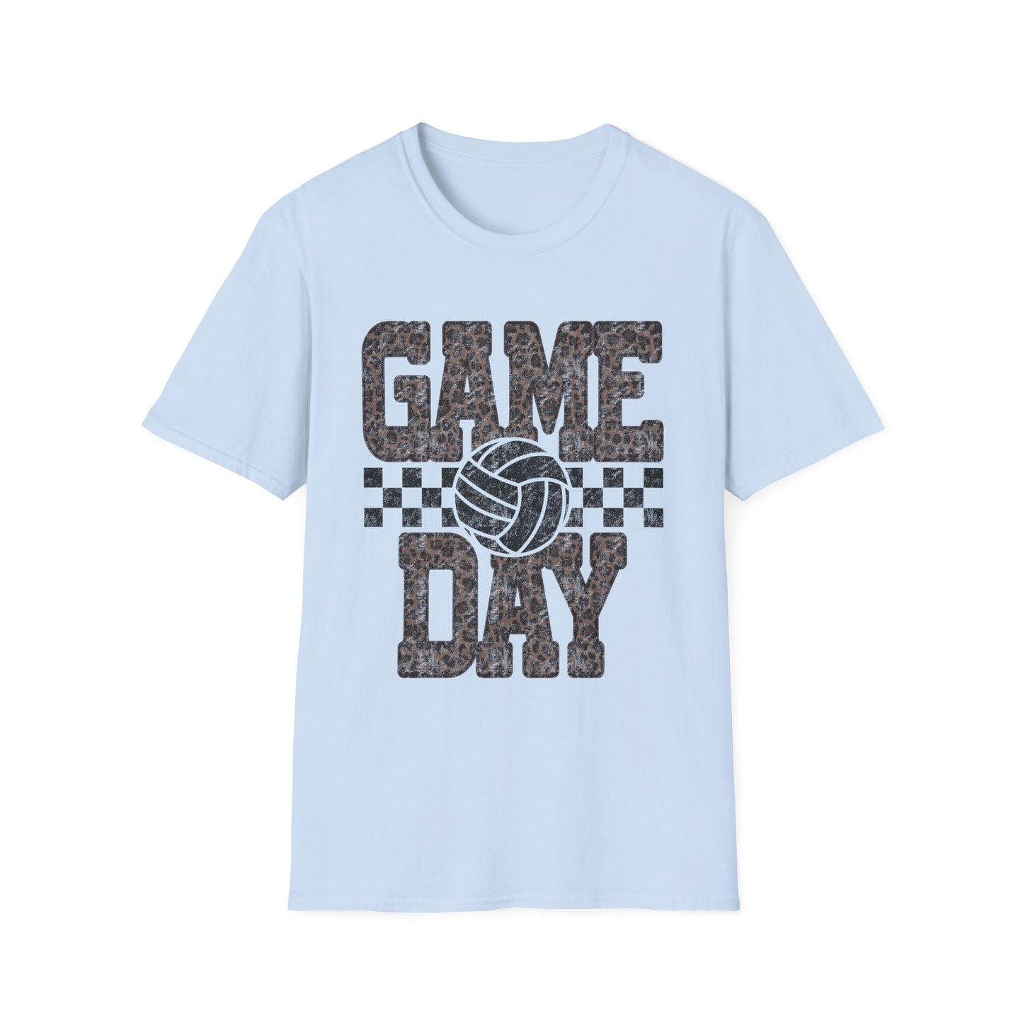 Game Day Vintage Checkered Volleyball Tee