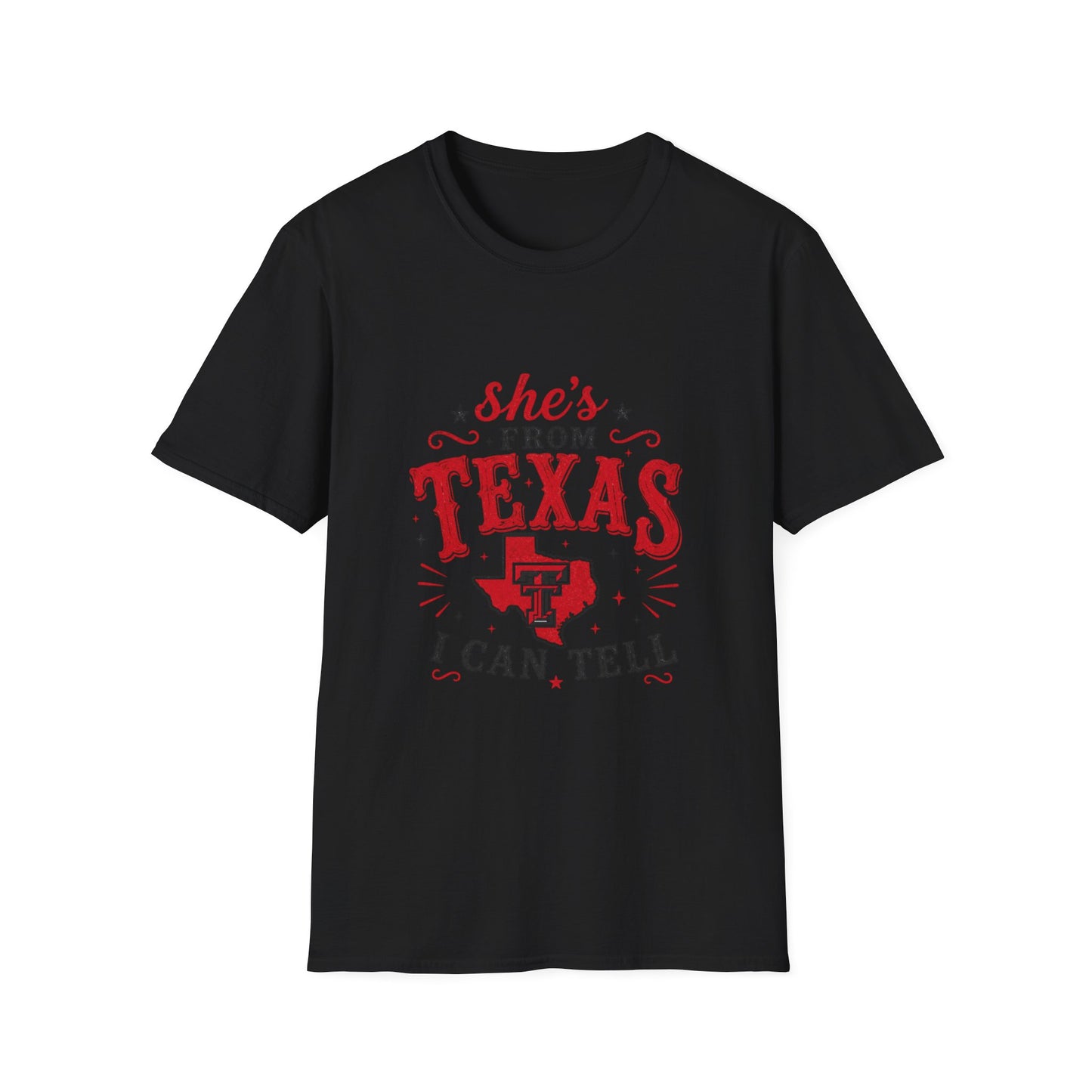 She's from Texas-Texas Tech T-Shirt