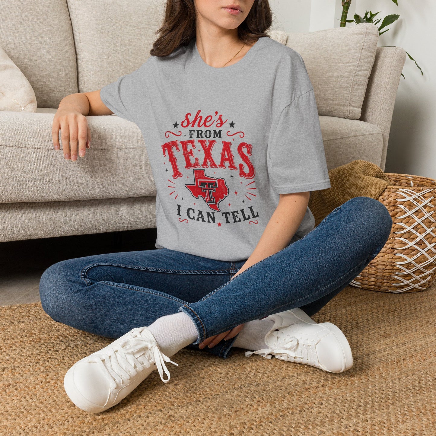 She's from Texas-Texas Tech T-Shirt