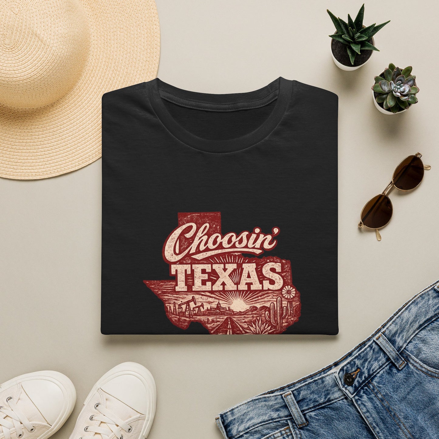 Choosin Texas Vintage Texas Tee
