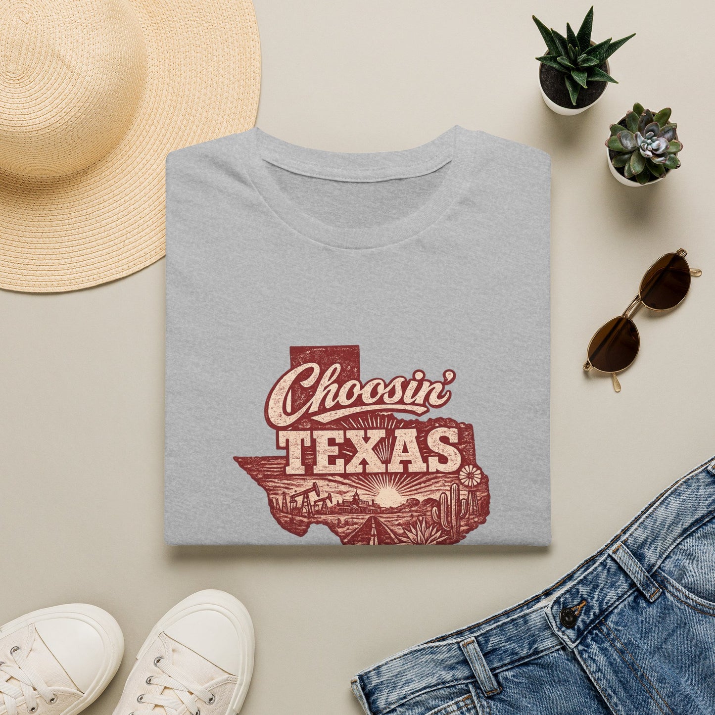 Choosin Texas Vintage Texas Tee