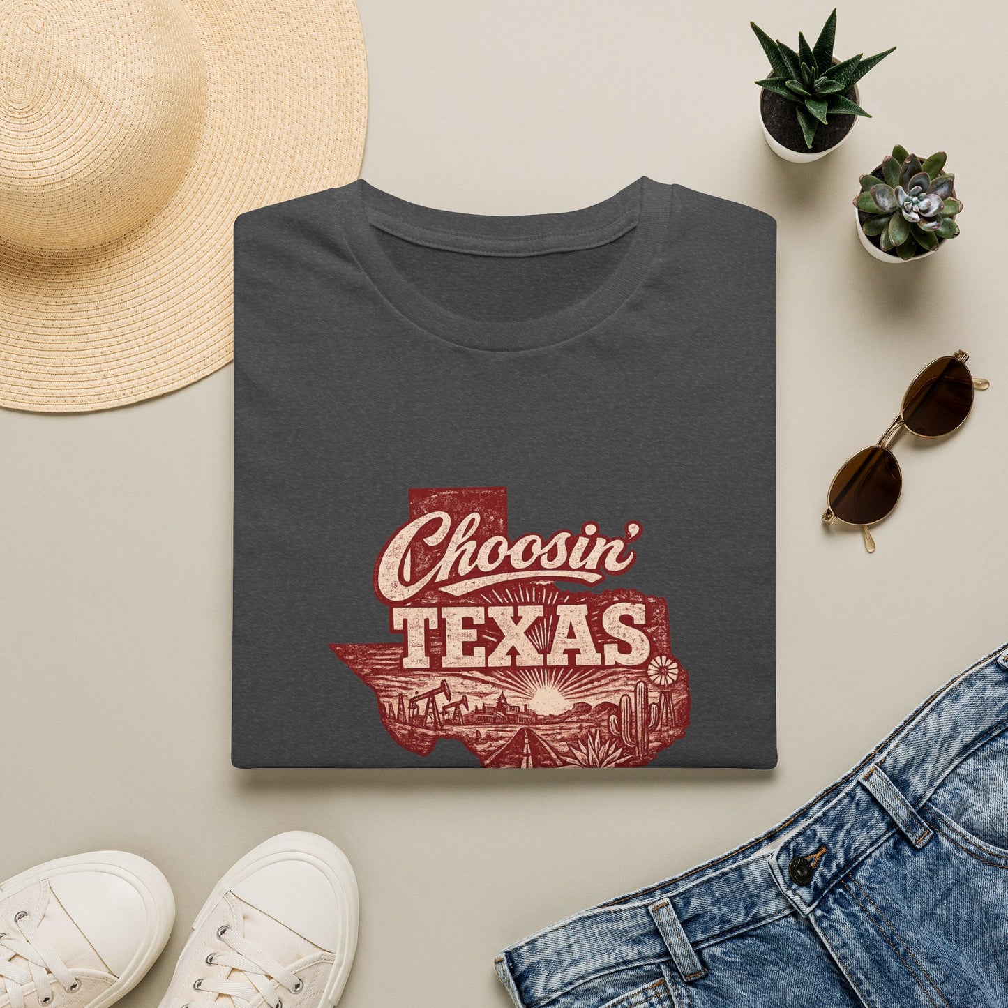 Choosin Texas Vintage Texas Tee
