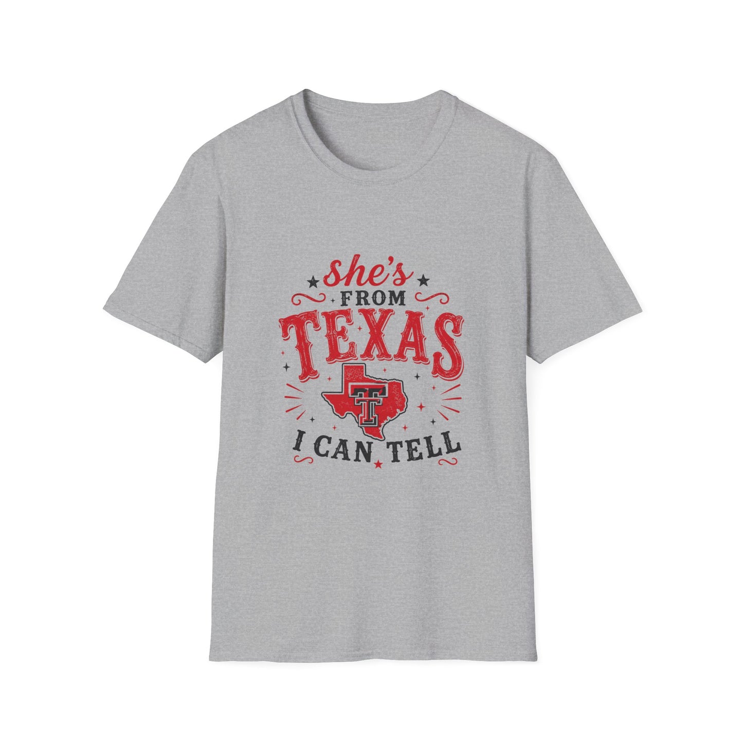 She's from Texas-Texas Tech T-Shirt
