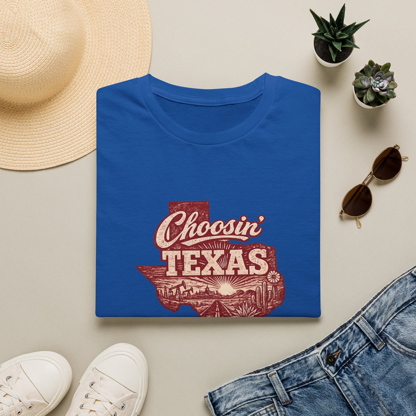 Choosin Texas Vintage Texas Tee