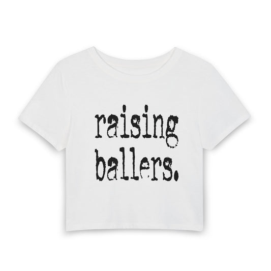 Raising Ballers Crop Tee
