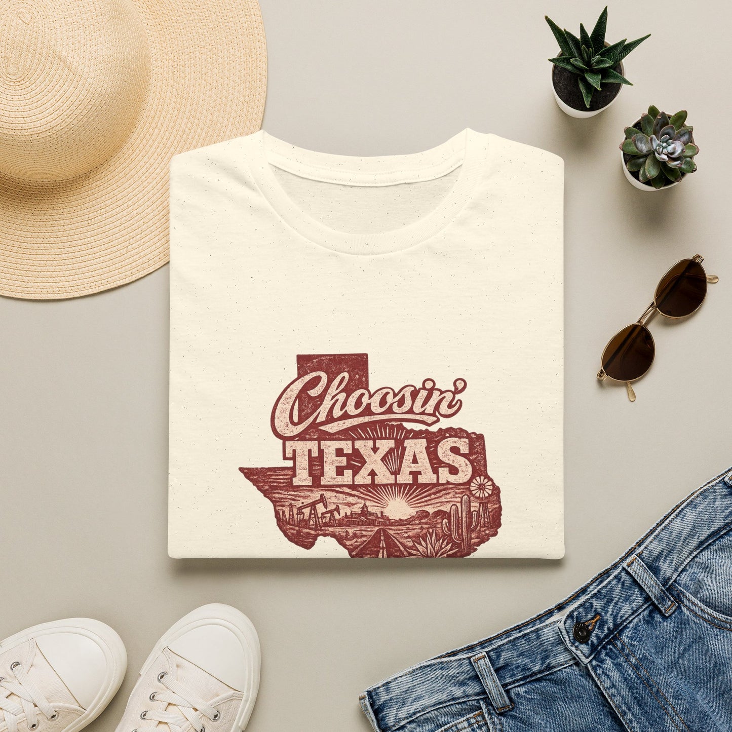 Choosin Texas Vintage Texas Tee