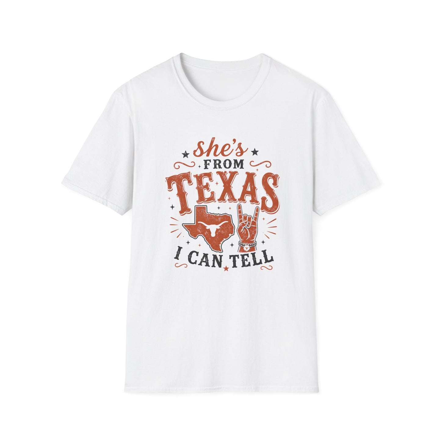 She’s From Texas-Longhorns Tee