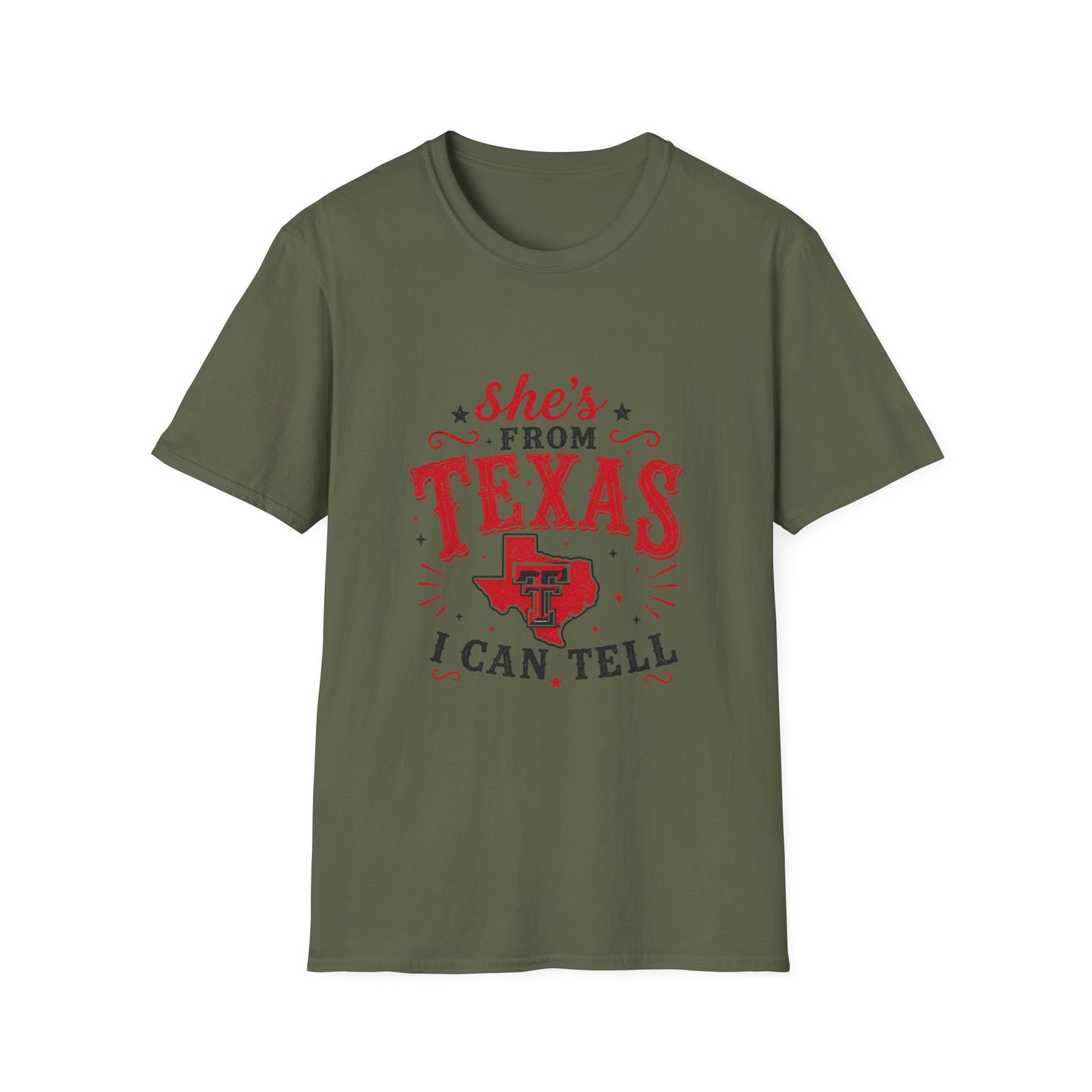 She's from Texas-Texas Tech T-Shirt