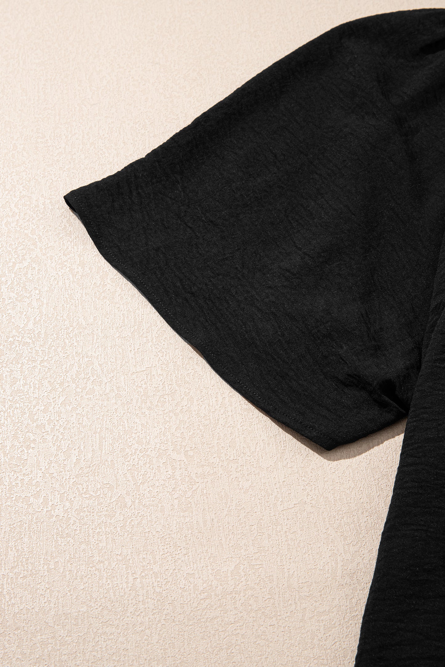 Flowy black maxi dress