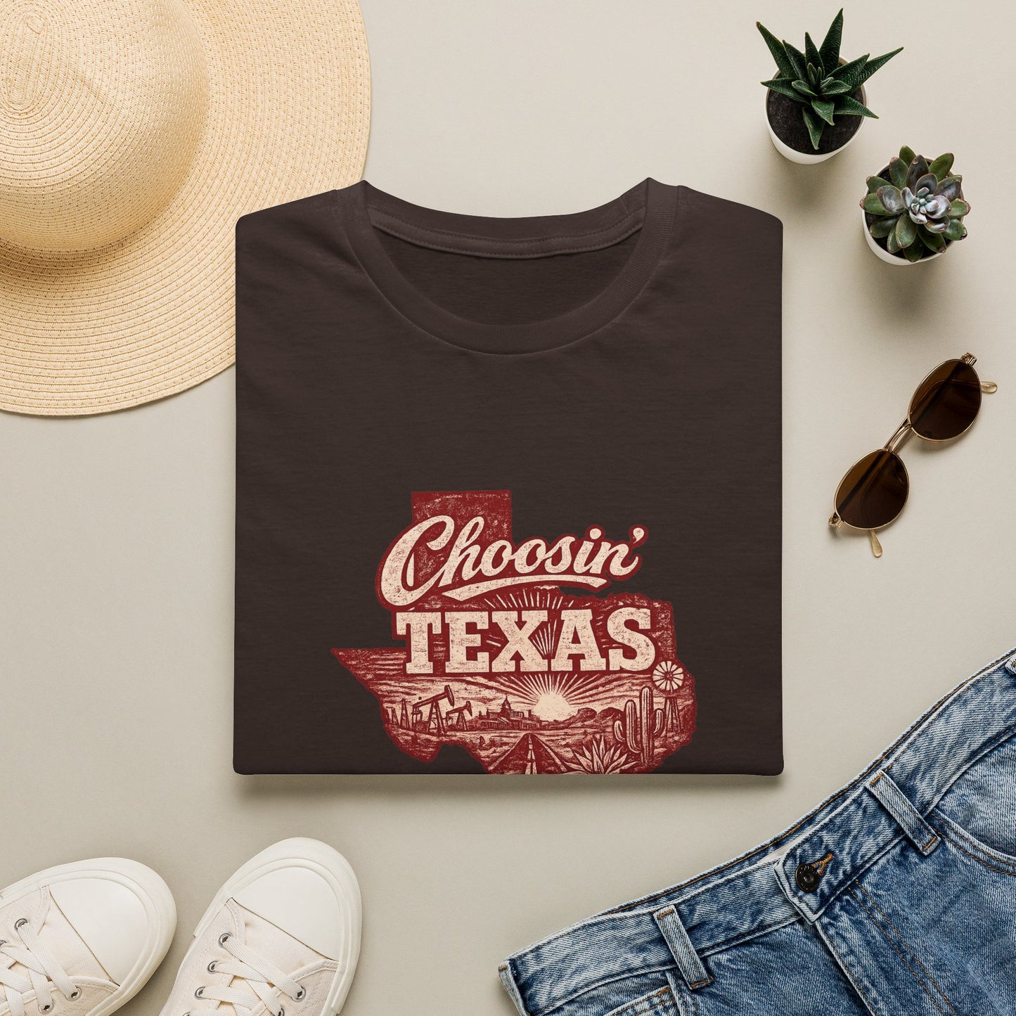 Choosin Texas Vintage Texas Tee