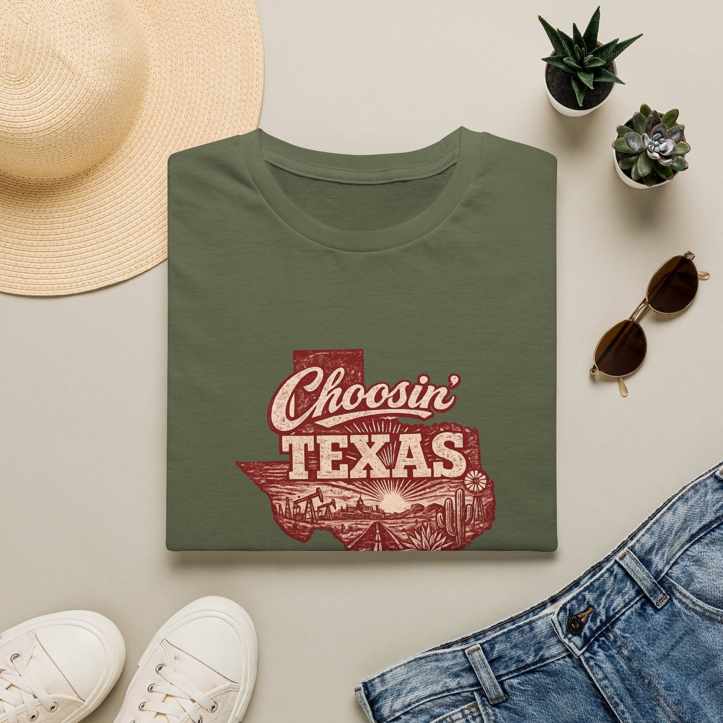 Choosin Texas Vintage Texas Tee