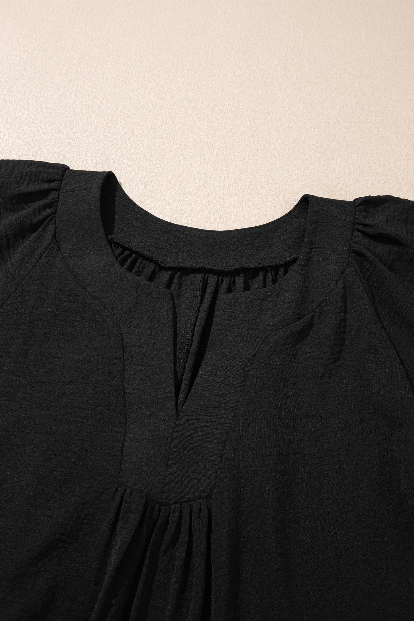 Flowy black maxi dress